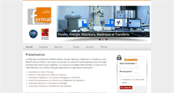 Desktop Screenshot of federation-fermat.fr